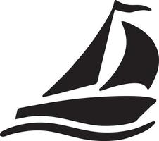 Boat icon symbol design vector image. Illustration of the ship boat transportation design image. EPS 10.