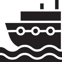 Boat icon symbol design vector image. Illustration of the ship boat transportation design image. EPS 10.