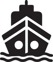 Boat icon symbol design vector image. Illustration of the ship boat transportation design image. EPS 10.