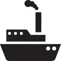 Boat icon symbol design vector image. Illustration of the ship boat transportation design image. EPS 10.