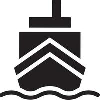 Boat icon symbol design vector image. Illustration of the ship boat transportation design image. EPS 10.