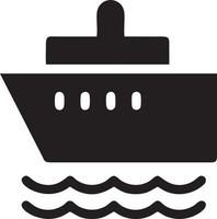 Boat icon symbol design vector image. Illustration of the ship boat transportation design image. EPS 10.