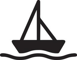 Boat icon symbol design vector image. Illustration of the ship boat transportation design image. EPS 10.