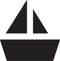 Boat icon symbol design vector image. Illustration of the ship boat transportation design image. EPS 10.