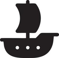 Boat icon symbol design vector image. Illustration of the ship boat transportation design image. EPS 10.