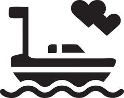 Boat icon symbol design vector image. Illustration of the ship boat transportation design image. EPS 10.