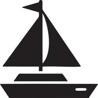 Boat icon symbol design vector image. Illustration of the ship boat transportation design image. EPS 10.