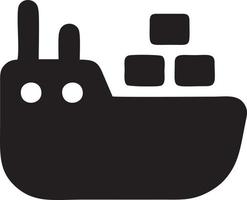 Boat icon symbol design vector image. Illustration of the ship boat transportation design image. EPS 10.