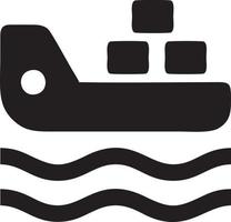 Boat icon symbol design vector image. Illustration of the ship boat transportation design image. EPS 10.