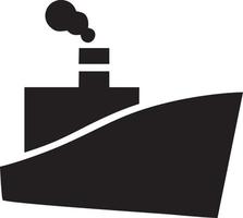 Boat icon symbol design vector image. Illustration of the ship boat transportation design image. EPS 10.