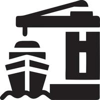 Boat icon symbol design vector image. Illustration of the ship boat transportation design image. EPS 10.