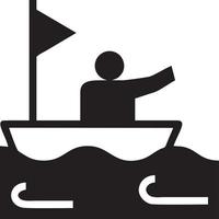 Boat icon symbol design vector image. Illustration of the ship boat transportation design image. EPS 10.