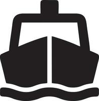 Boat icon symbol design vector image. Illustration of the ship boat transportation design image. EPS 10.