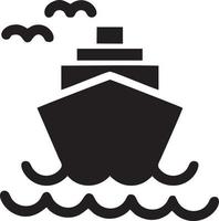 Boat icon symbol design vector image. Illustration of the ship boat transportation design image. EPS 10.