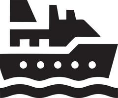 Boat icon symbol design vector image. Illustration of the ship boat transportation design image. EPS 10.