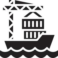 Boat icon symbol design vector image. Illustration of the ship boat transportation design image. EPS 10.