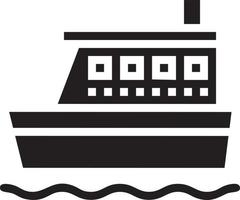 Boat icon symbol design vector image. Illustration of the ship boat transportation design image. EPS 10.