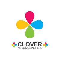 clover leaf vector icon illustration design