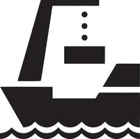 Boat icon symbol design vector image. Illustration of the ship boat transportation design image. EPS 10.