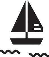 Boat icon symbol design vector image. Illustration of the ship boat transportation design image. EPS 10.