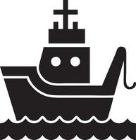 Boat icon symbol design vector image. Illustration of the ship boat transportation design image. EPS 10.