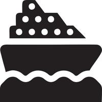 Boat icon symbol design vector image. Illustration of the ship boat transportation design image. EPS 10.