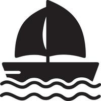 Boat icon symbol design vector image. Illustration of the ship boat transportation design image. EPS 10.