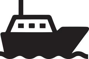 Boat icon symbol design vector image. Illustration of the ship boat transportation design image. EPS 10.