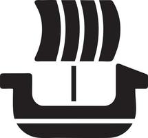 Boat icon symbol design vector image. Illustration of the ship boat transportation design image. EPS 10.