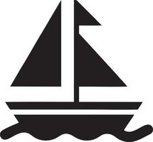 Boat icon symbol design vector image. Illustration of the ship boat transportation design image. EPS 10.