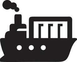 Boat icon symbol design vector image. Illustration of the ship boat transportation design image. EPS 10.