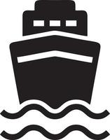 Boat icon symbol design vector image. Illustration of the ship boat transportation design image. EPS 10.