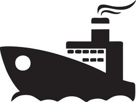 Boat icon symbol design vector image. Illustration of the ship boat transportation design image. EPS 10.