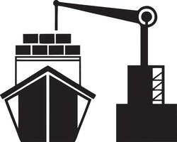 Boat icon symbol design vector image. Illustration of the ship boat transportation design image. EPS 10.