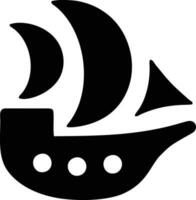 Boat icon symbol design vector image. Illustration of the ship boat transportation design image. EPS 10.