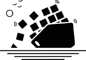 Boat icon symbol design vector image. Illustration of the ship boat transportation design image. EPS 10.