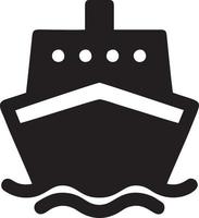 Boat icon symbol design vector image. Illustration of the ship boat transportation design image. EPS 10.