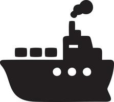 Boat icon symbol design vector image. Illustration of the ship boat transportation design image. EPS 10.