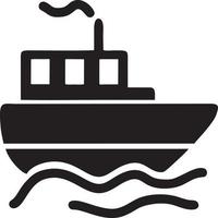 Boat icon symbol design vector image. Illustration of the ship boat transportation design image. EPS 10.