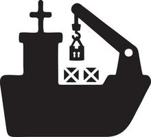 Boat icon symbol design vector image. Illustration of the ship boat transportation design image. EPS 10.