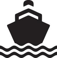 Boat icon symbol design vector image. Illustration of the ship boat transportation design image. EPS 10.