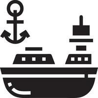 Boat icon symbol design vector image. Illustration of the ship boat transportation design image. EPS 10.