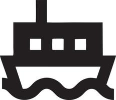 Boat icon symbol design vector image. Illustration of the ship boat transportation design image. EPS 10.