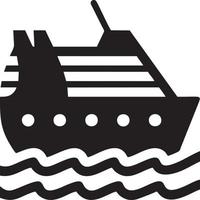 Boat icon symbol design vector image. Illustration of the ship boat transportation design image. EPS 10.