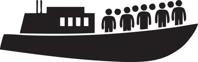 Boat icon symbol design vector image. Illustration of the ship boat transportation design image. EPS 10.