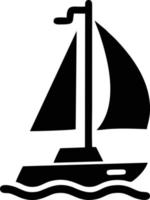 Boat icon symbol design vector image. Illustration of the ship boat transportation design image. EPS 10.