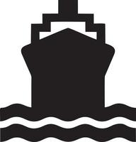 Boat icon symbol design vector image. Illustration of the ship boat transportation design image. EPS 10.