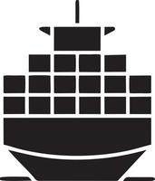 Boat icon symbol design vector image. Illustration of the ship boat transportation design image. EPS 10.