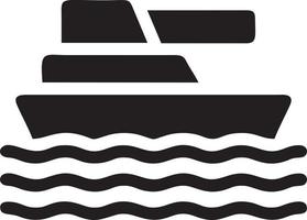 Boat icon symbol design vector image. Illustration of the ship boat transportation design image. EPS 10.