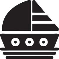 Boat icon symbol design vector image. Illustration of the ship boat transportation design image. EPS 10.